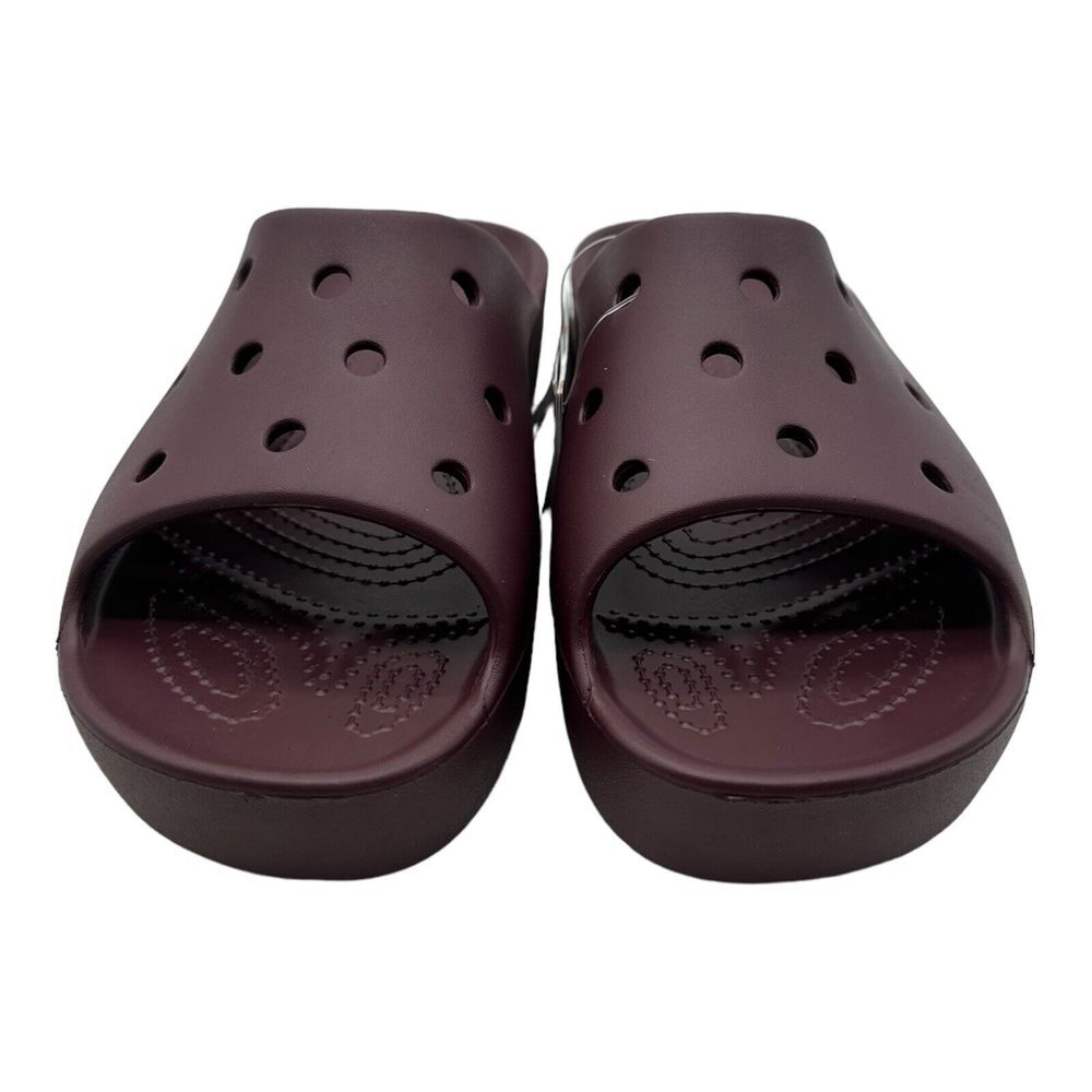 CROCS Women's Sandals in Rich Maroon - Picture 3 of 7